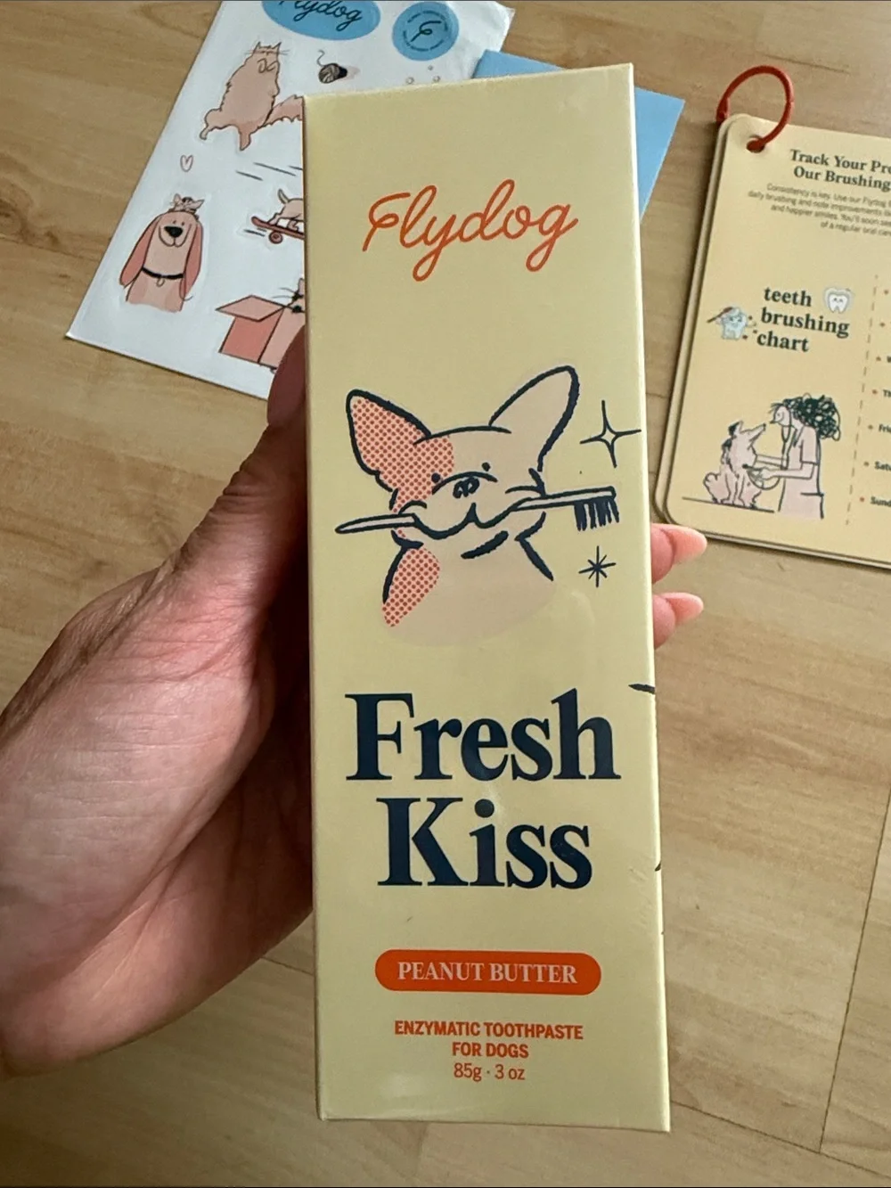 Flydog Fresh Kiss Peanut Butter Dog Toothpaste